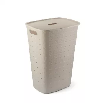 Curver Softex Skalbinių dėžė 56L Chalk White