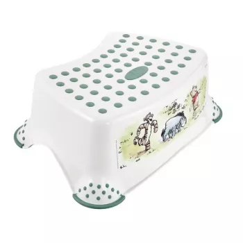 KEEEPER Tomek Winnie the Pooh pakopinis suoliukas 40,5x28,5x14 cm Baltas