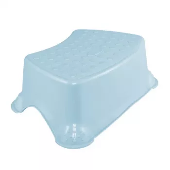 keeeper Tomek Pure laiptelio suoliukas, 40,5 x 28,5 x 14 cm, mėlynas, neslystantis, 150 kg