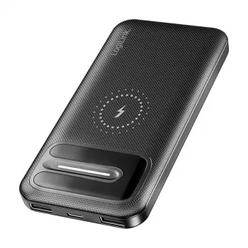LogiLink PA0343RF belaidis išorinis akumuliatorius 10000 mAh juodas