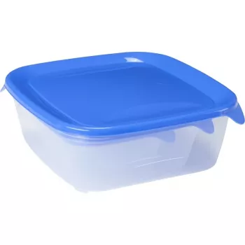 CURVER Fresh&Go stačiakampių maisto laikymo indelių rinkinys, 3 vnt. (0,25L + 0,8L + 1,7L), mėlynas