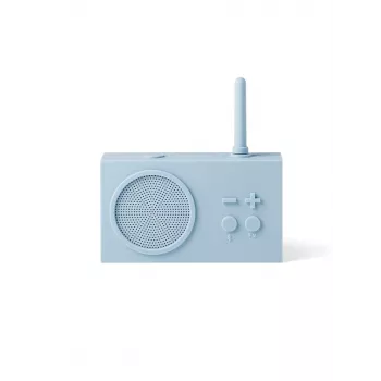 Lexon Tykho 3 nešiojamas FM radijas ir Bluetooth garsiakalbis šviesiai mėlynas