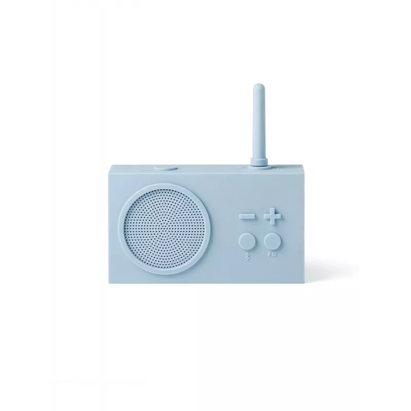 Lexon Tykho 3 nešiojamas FM radijas ir Bluetooth garsiakalbis šviesiai mėlynas