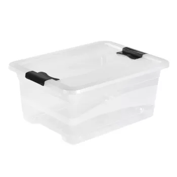 keeeper Crystalbox Cornelia dėžė su dangčiu, 12 L, permatoma, 39,5 x 29,5 x 17,5 cm