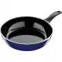 SILIT Emma 28 cm keptuvė – mėlyna/juoda, neprideganti, indukcinė