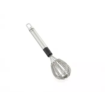 LEIFHEIT Speed Quirl S balioninis plaktuvas, nerūdijantis plienas, 27 cm, galima plauti indaplovėje, baltos/pilkos spalvos