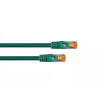 Kabelmeister Cat.7 S/FTP RJ45 tinklo kabelis, TPE be halogenų, žalias, 1,5 m