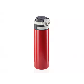 LEIFHEIT Thermo Mug Flip 600ml raudonas termosas
