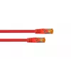 Kabelmeister Cat.7 S/FTP RJ45 tinklo kabelis, TPE apvalkalas, be halogenų, raudonas, 5m