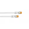 Kabelmeister Cat.7 S/FTP tinklo kabelis RJ45, TPE apvalkalas, be halogenų, baltas, 1m