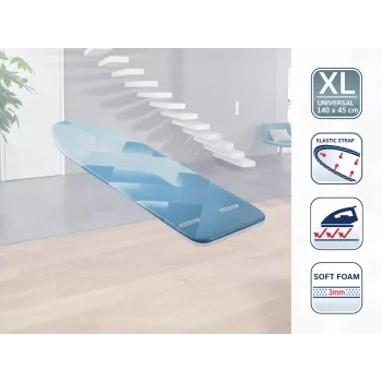 LEIFHEIT Heat Reflecta Universal lyginimo lentos užvalkalas 140x45 cm