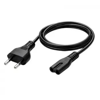 MediaRange MRCS346 IEC maitinimo laidas 1,5 m Europlug į C7 Figure-8 juodas
