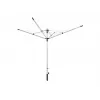 LEIFHEIT LinoLift 500 rotacinis skalbinių džiovintuvas, 50 m džiovinimo lyno, aliuminio rėmas, reguliuojamas aukštis 106-179 cm, UV atsparūs lynai, įtraukta žemės įvorė