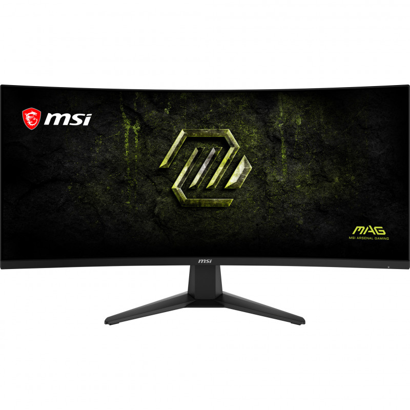 MSI 34 inch UWQHD Rapid VA lenktas žaidimų monitorius 200Hz 0,5ms HDR HDMI DisplayPort VESA (9S6-3DD71M-019)