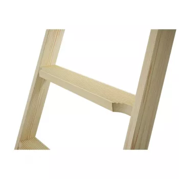 HAILO H77 ComfortLine dvipusės medinės kopėčios 2x5 pakopų