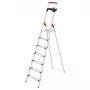 HAILO L85 ComfortLine aliuminės buitinės kopėčios, 7 pakopų, 150 kg, EN 131
