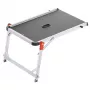 HAILO TP2 Pro laiptų platforma – reguliuojama aliuminio darbo platforma laiptams, 150 kg, EN 131
