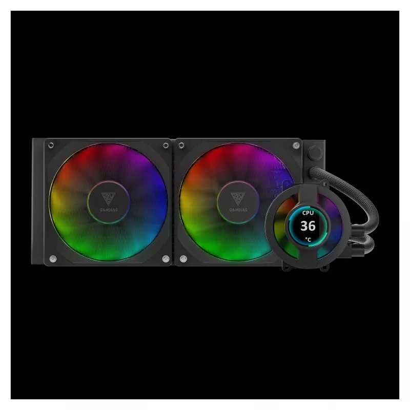 Gamdias Chione P3-240U skysčio aušinimo CPU aušintuvas