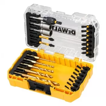 DEWALT DT70735T-QZ 25 dalių EXTREME FLEXTORQ atsuktuvų antgalių rinkinys su magnetiniu antgalių laikikliu, TSTAK dėklu