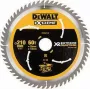 DEWALT Xtreme Runtime 210mm x 30mm 60T diskinis pjūklo peiliukas