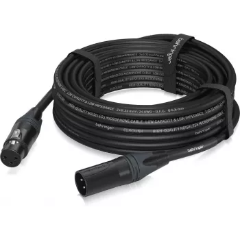Behringer PMC-1000CM XLR moteriškas į vyrišką mikrofono kabelis, 10 m, juodas