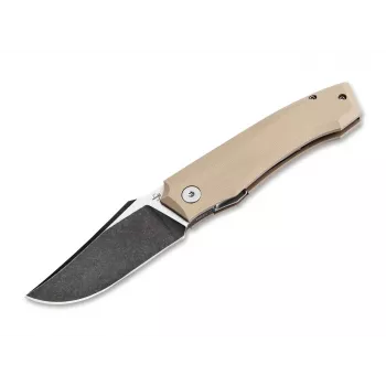 Böker Plus Kazy Nitro-V sulankstomas peilis, juodas G10
