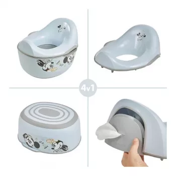 KEEEPER Potty Luxury 4-in-1 Multifunkcinis Kasimir Mickey Mouse mėlynas