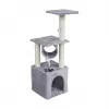 REBEL RA-1002 ZOO ėdžių draskymo stulpas 92 cm, pilkas