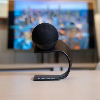 THRONMAX Fireball dinaminis USB podcast mikrofonas, kardioidinis, 48 kHz/16-bit, su ausinių stebėjimu, juodas