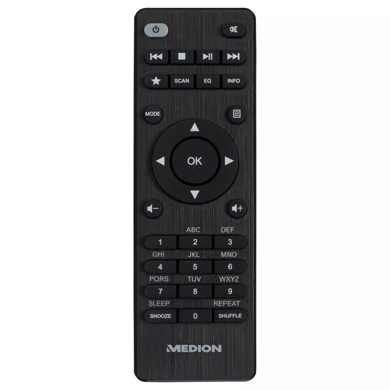 MEDION MD 89289 Stereo internetinė radija DAB+ FM Bluetooth Wi-Fi Spotify Connect juoda