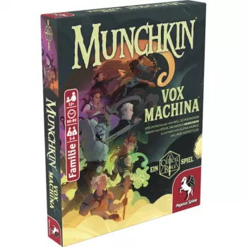 PEGASUS Munchkin Vox Machina – Critical Role kortų žaidimas