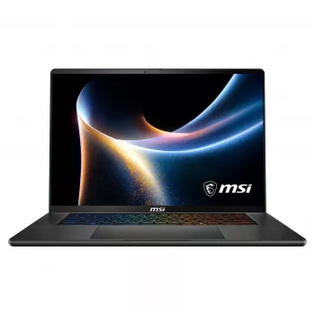 MSI Stealth 16 AI+ B3WGX-015FR 16 colių QHD+ 240Hz žaidimų nešiojamas kompiuteris - Intel Core Ultra 9 U9-386H, 32GB RAM, 1TB SSD, NVIDIA GeForce RTX 5070, AZERTY prancūziška klaviatūra, Windows 11 Pro