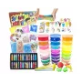 iLike Slime DIY Kit XL komplektas slaimo gamybai namuose, įvairiaspalvis