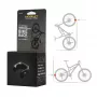 HORNIT CLUG PRO MTB XL dviračio laikiklis sieninis, juodas, 7764XCP