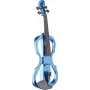Stagg EVN X 4/4 elektrinės smuikas, Metallic Blue