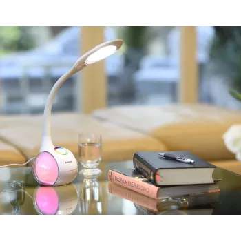 Activejet AJE-RAINBOW RGB LED stalinė lempa su RGB apšvietimo pagrindu