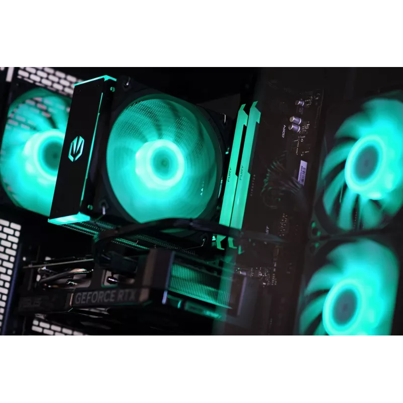 Actina Gaming GameOn AMD Ryzen 5 3600 RTX 3060 16GB RAM 500GB SSD žaidimų stalinis kompiuteris