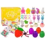 LEAN TOYS Velykinis Fidget Žaislų Anti-Streso Rinkinys 24 Elementai