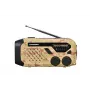 Blaupunkt ER10DC avarinis radijas su saulės baterija, rankiniu generatoriumi, power bank funkcija, LED žibintuvėliu, SOS sirena, AM/FM, Desert Camo