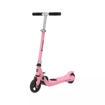 REBEL Elektrinis paspirtukas vaikams FUN WHEELS PINK 120W 12 km/h 10 km nuotolis