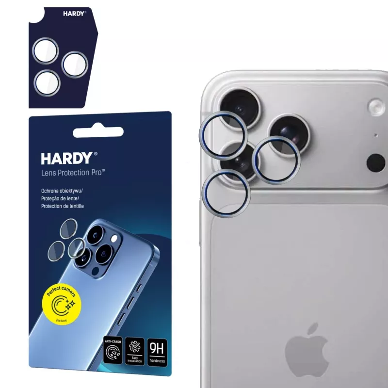 3MK PROTECTION Apple iPhone 18 Pro / 18 Pro Max HARDY Lens Protection Pro Silver