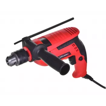VERTEX VWU710 710W smūginis gręžtuvas su 13 mm kūginiu griebtuvu, 0-2800 RPM, 0-44800 BPM, reguliuojamu greičiu, reversu, papildoma rankena, gylio ribotuvu