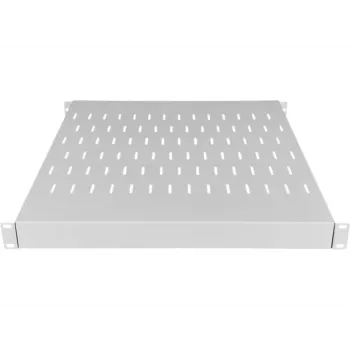 ALANTEC SA-PR-19-1U-500-900-4-S reguliuojamo gylio 19 inch 1U lentyna, gylis 500-900 mm, pilka, 4 tvirtinimo taškai