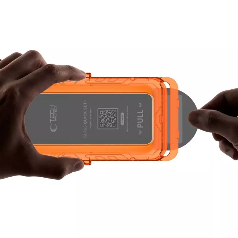 TECH-PROTECT Quick Set Spy+ Privacy grūdintas stiklas ekrano apsaugai 2 vnt. iPhone 18 Pro Max