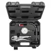 NEO TOOLS TOP-11-130 stabdžių disko radialinio mušimo matuoklio rinkinys su 0,01 mm ciferblato indikatoriumi, 60 kg magnetiniu pagrindu, lanksčia svirtimi