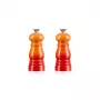 Le Creuset druskos ir pipirų malūnėlių rinkinys 11 cm, Volcanic Orange