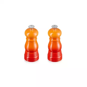Le Creuset druskos ir pipirų malūnėlių rinkinys 11 cm, Volcanic Orange