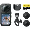 Insta360 X6 360 laipsnių veiksmo kamera, motociklo rinkinys, 8K, juoda