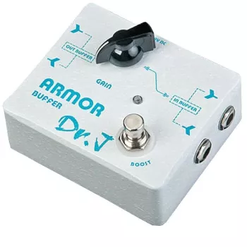 JOYO DR.J D57 Armor Buffer gitaros efektų pedalas – skaidrus analoginis signalo buferis, 1M Ohm įėjimas, 100 Ohm išėjimas, mini aliuminio korpusas