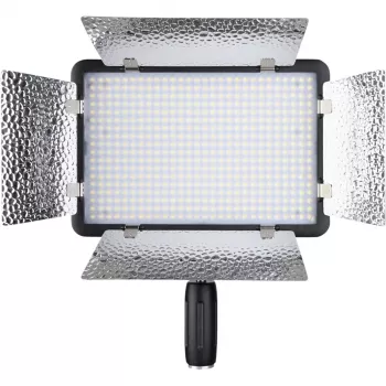 Godox LED500LR-C LED vaizdo šviesos su barndoors ir belaidžiu nuotolinio valdymo pulteliu